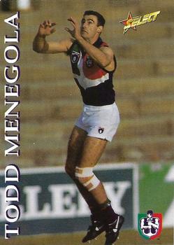 1995 Select AFL #233 Todd Menegola Front